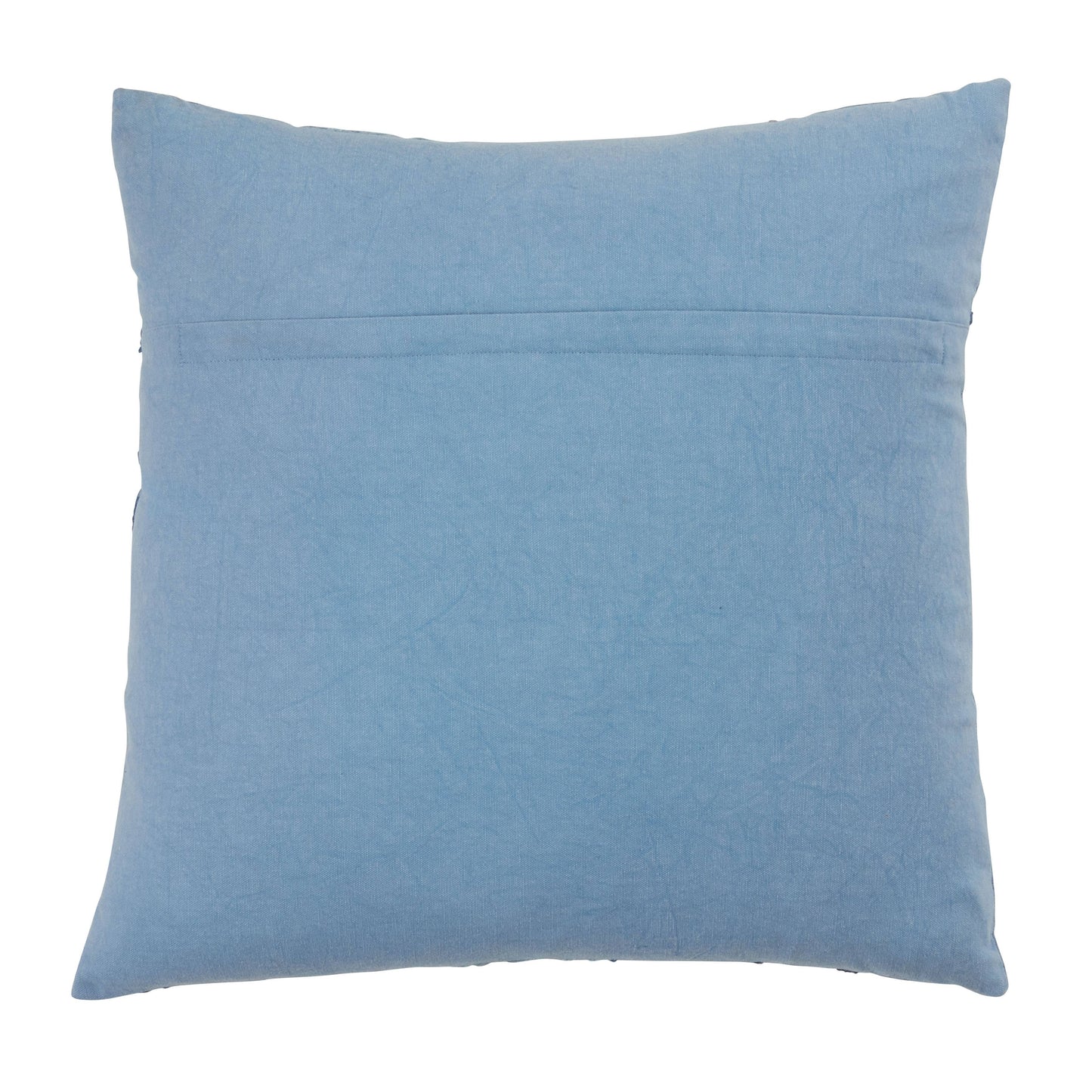 Stonewashed Throw Pillow With Starfish Design