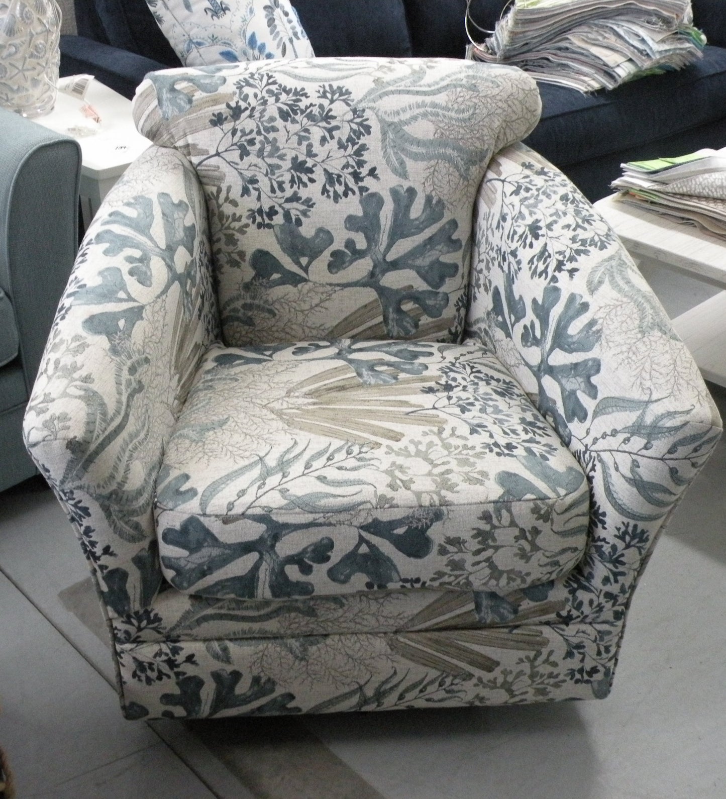 39SWGL Swivel Barrel Glider Chair - Wacky Ocean