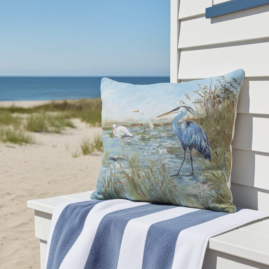 Pillow - Marshland Trio - indoor / outdoor cushion
