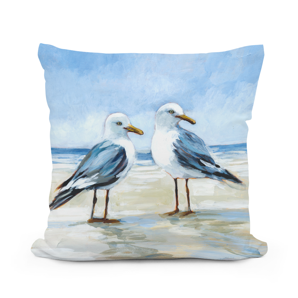 Pillow - Seagull Duo - indoor / outdoor cushion