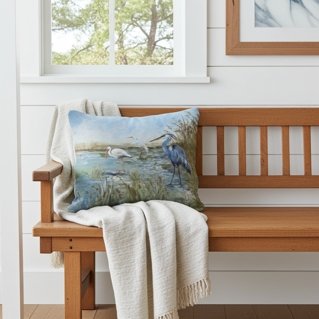 Pillow - Marshland Trio - indoor / outdoor cushion