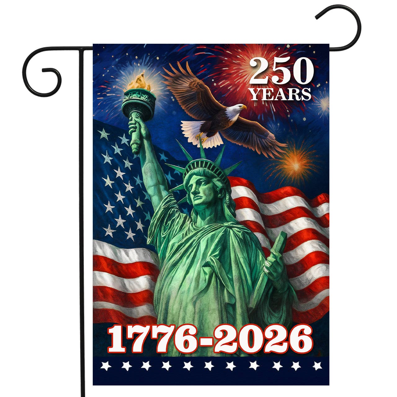 America 250 Garden Flag