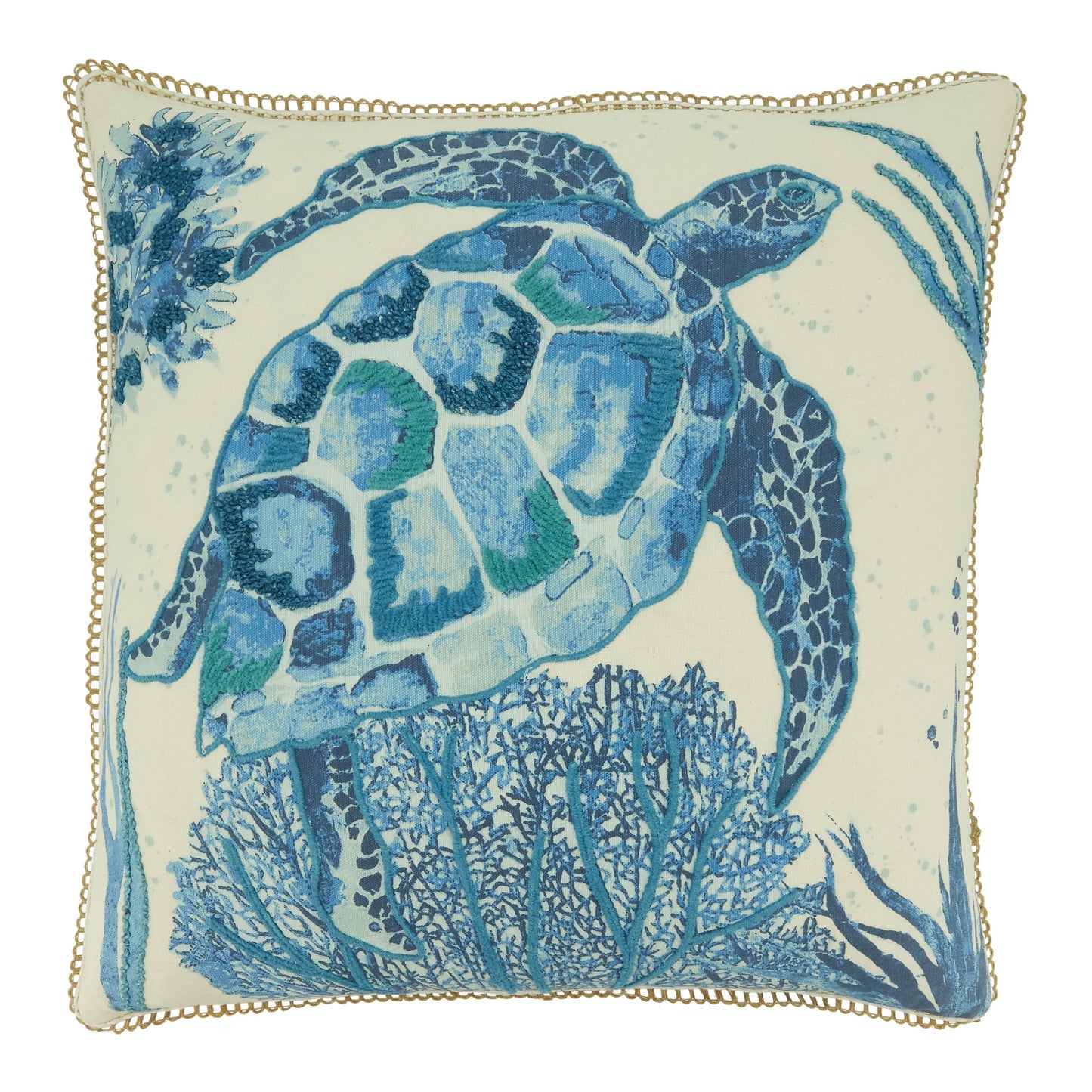 Sea Turtle Throw Pillow