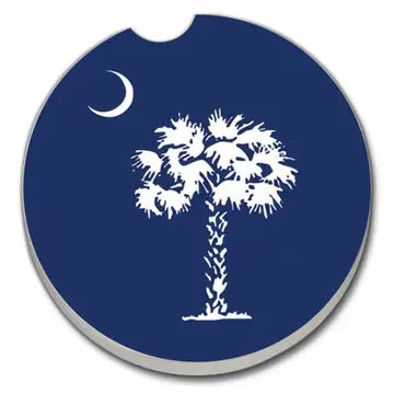Sc State Flag Bulk Stone Car Coaster