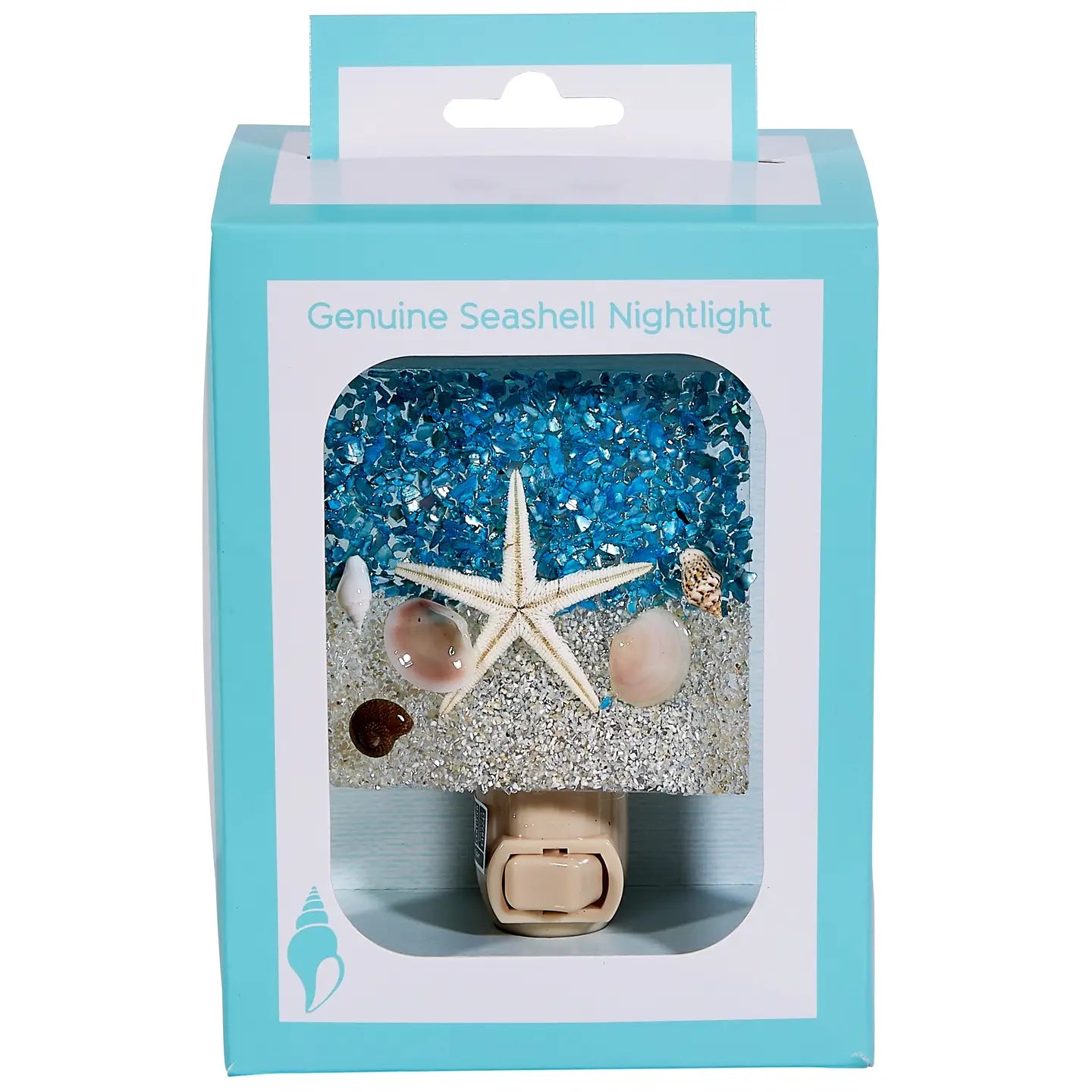 Sand & Sea w/ Starfish Square Led Boxed Night Light