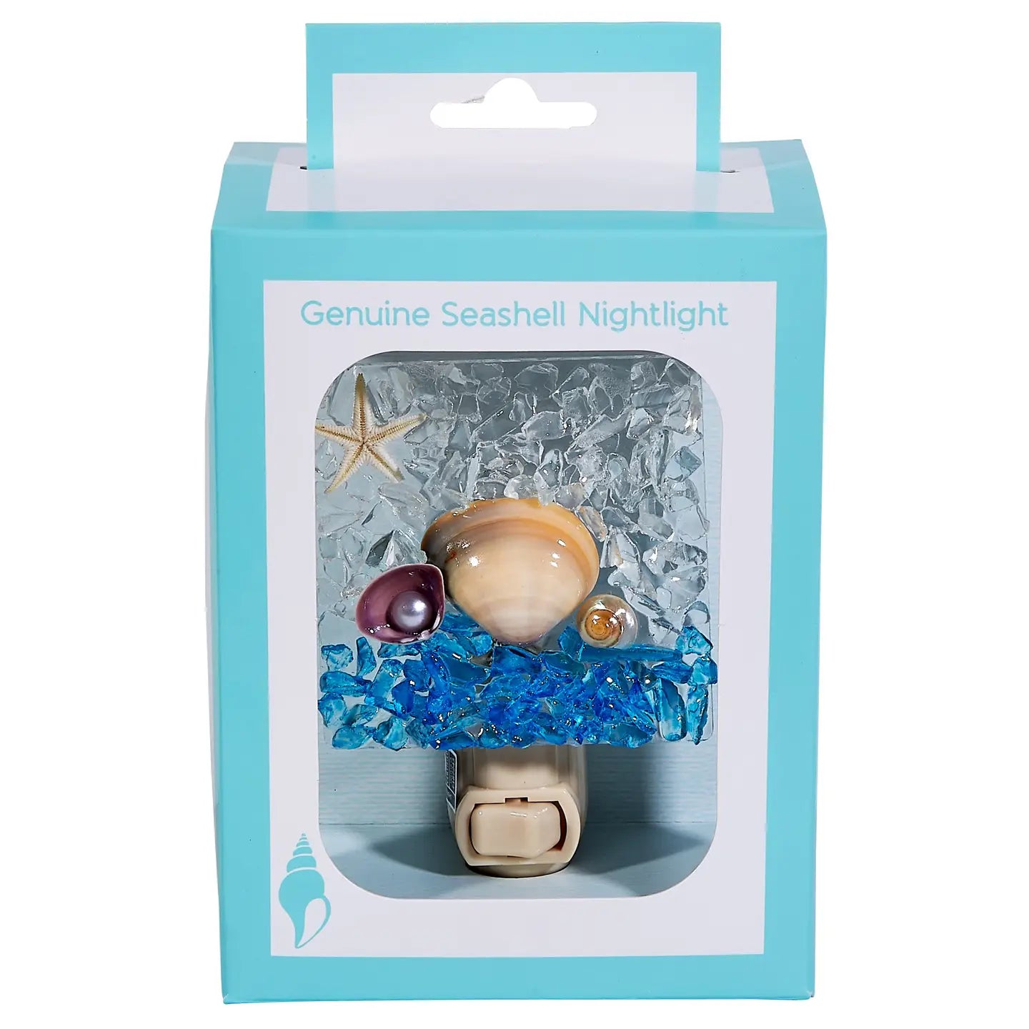 Sea & Sky w/ Clam Square Led Boxed Night Light