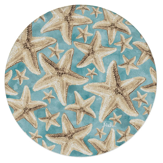 Starfish Galore Sandstone Coaster