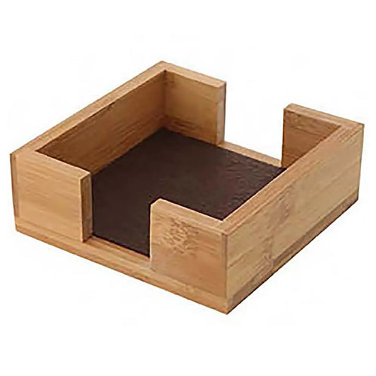 Thirstystone Bamboo Square Coaster Holder