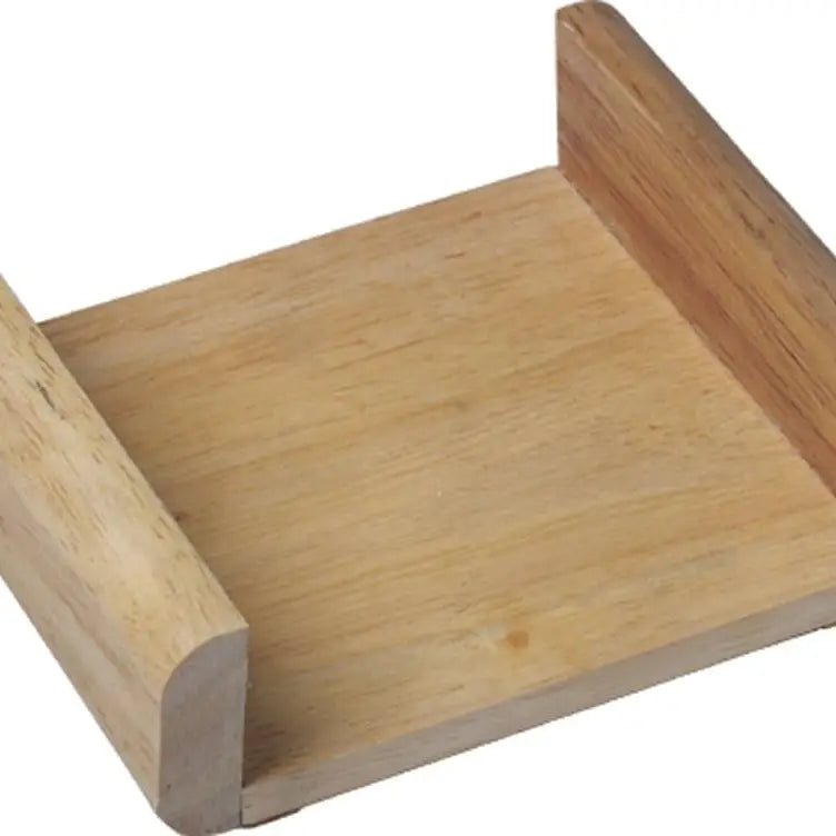 Wooden Oak Coaster Holder For Square Coasters
