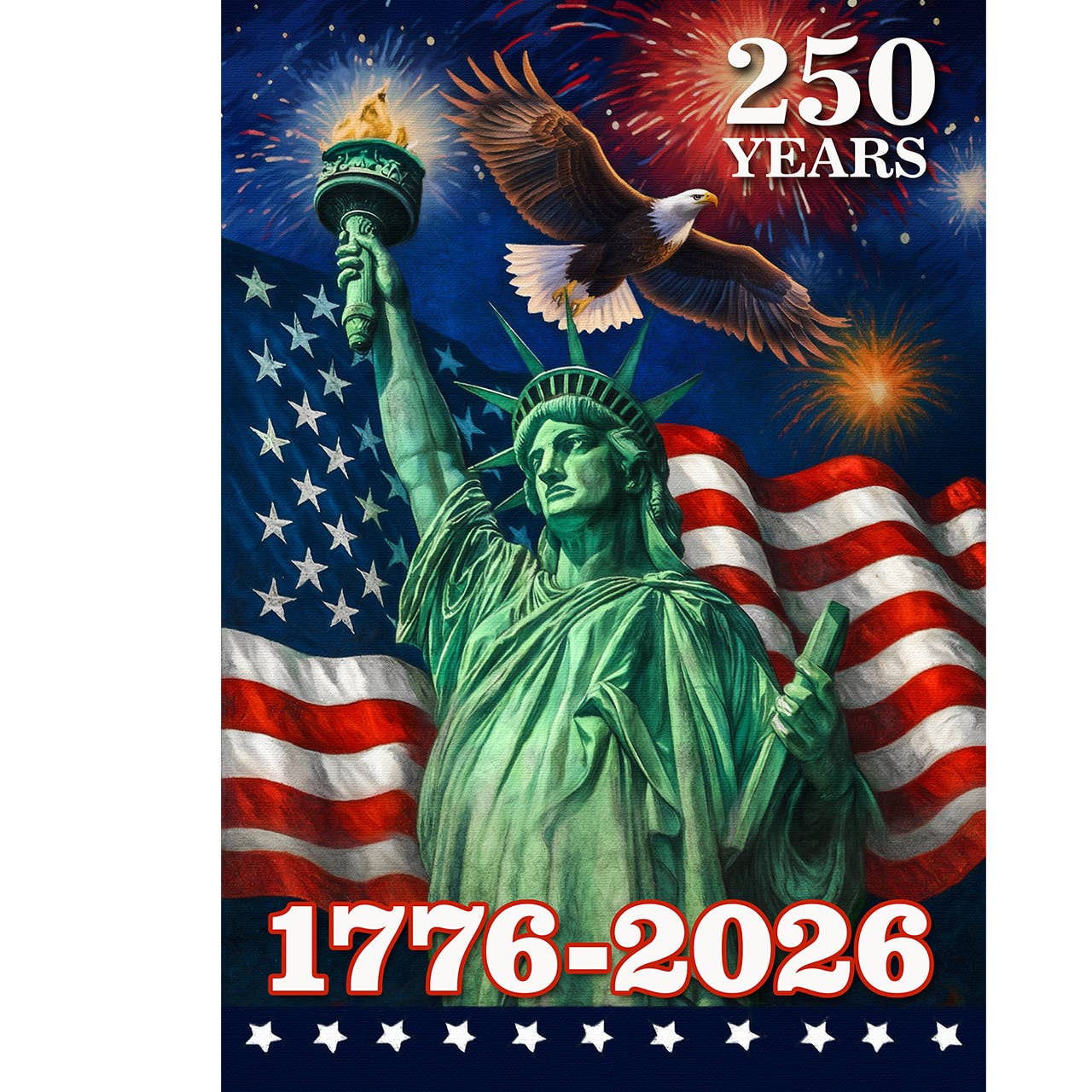America 250 Garden Flag