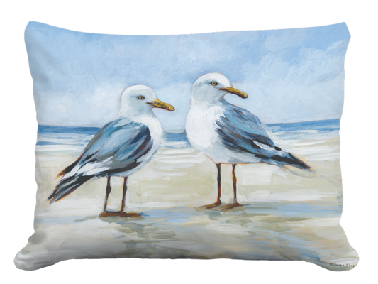 Pillow - Seagull Duo - indoor / outdoor cushion