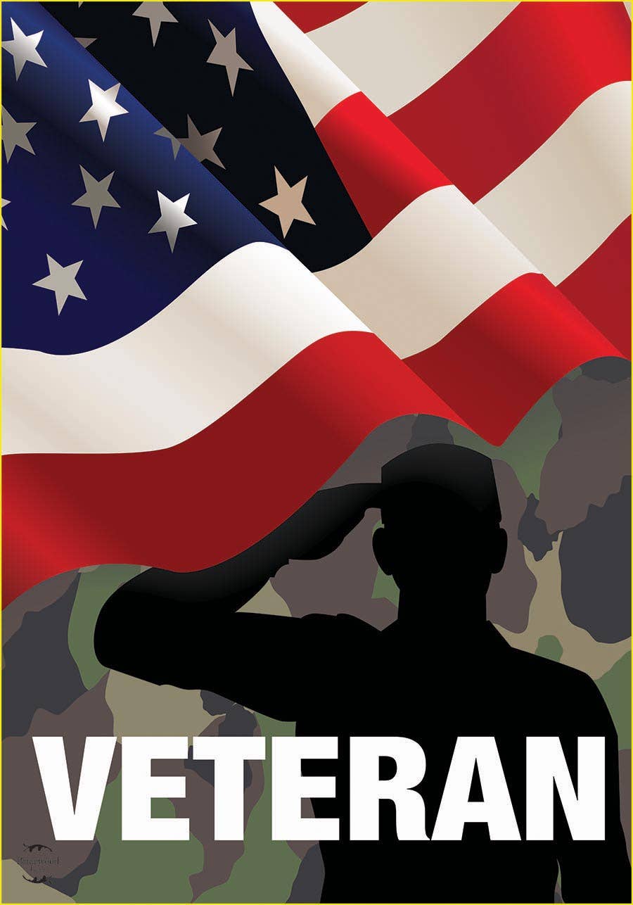 Veteran Garden Flag